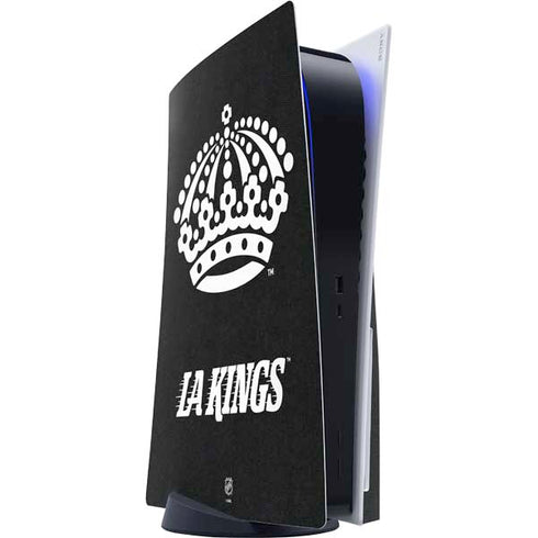 NHL Los Angeles Kings Black Background PS5 Console Skin